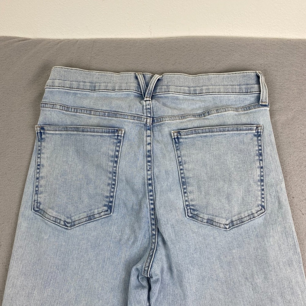 Veronica Beard womens Carson Ankle Flare High Rise Jeans 31x28 everest Wash - Picture 8 of 13